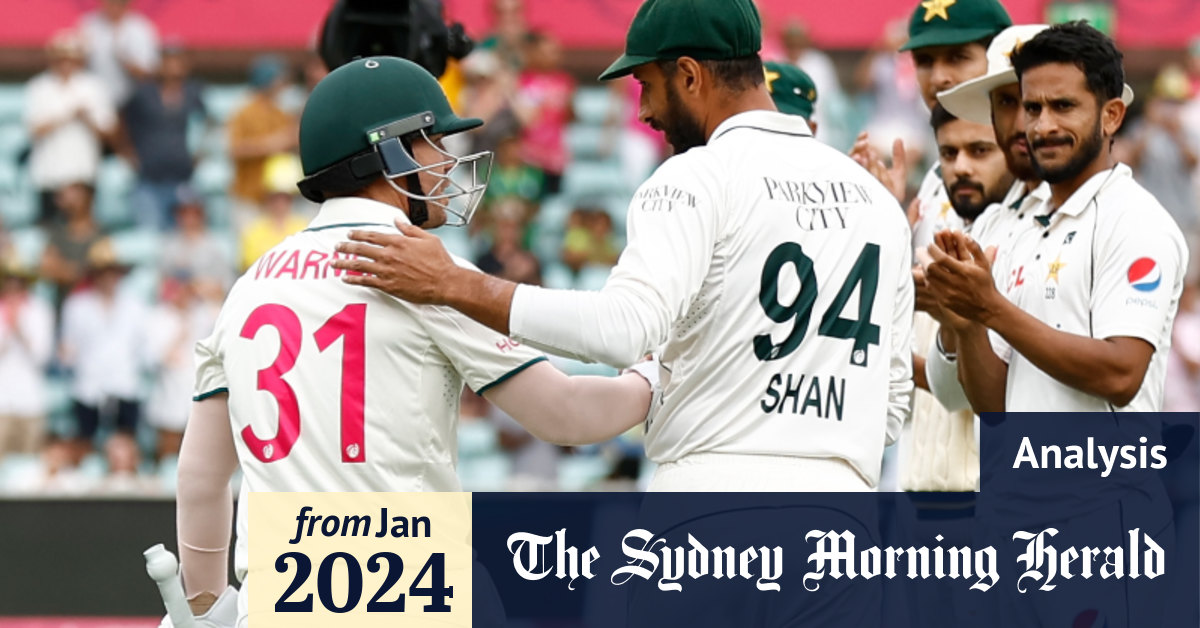 Australia v Pakistan 2024 Storm clouds over Sydney and Test cricket